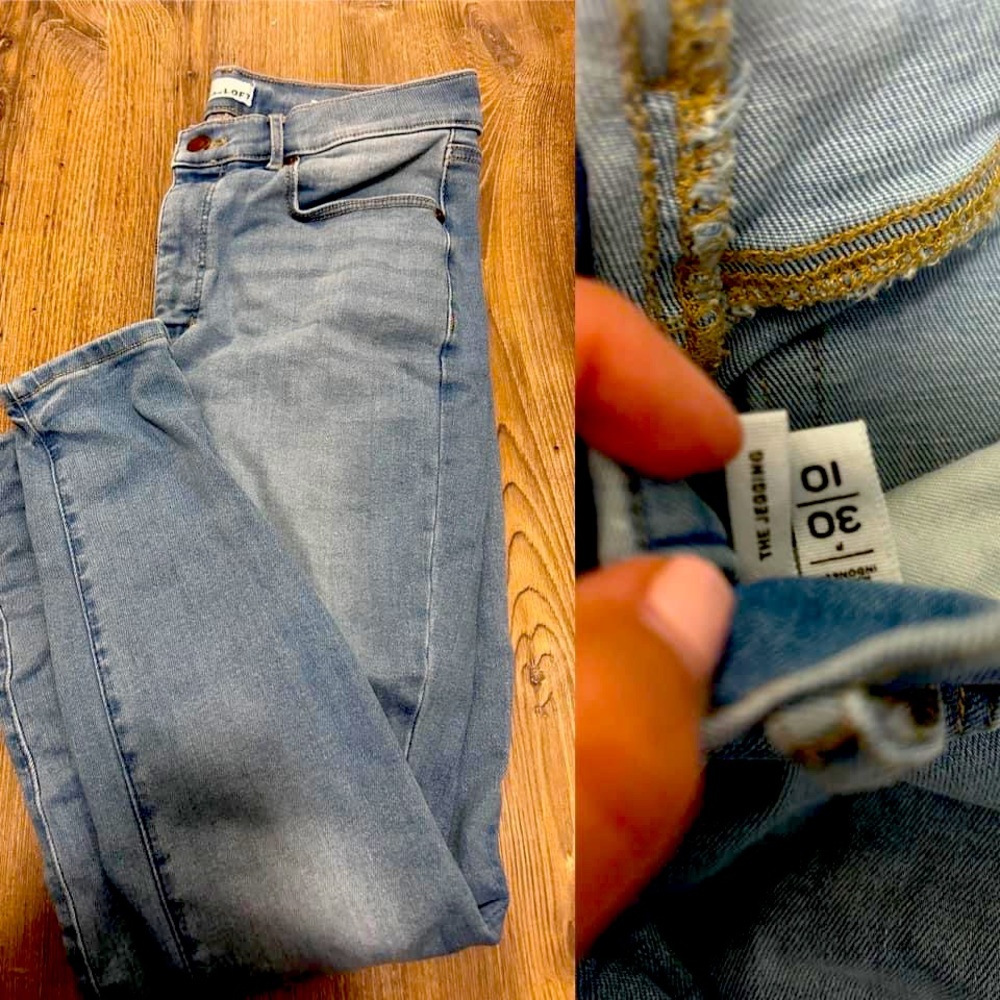 LOFT size 30/10 petite “the jegging”